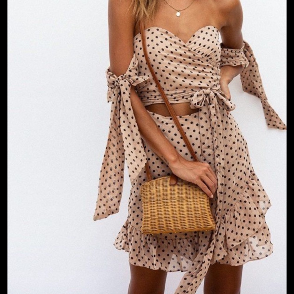 Sabo skirt arabela wrap dress